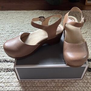 Dansko “Sam” Soft Full Grain Leather Clogs